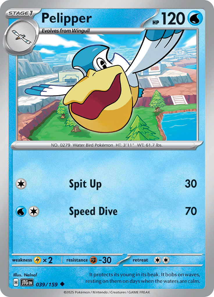 Pelipper (Reverse Holo)