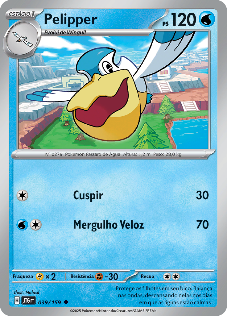 Pelipper (Reverse Holo)