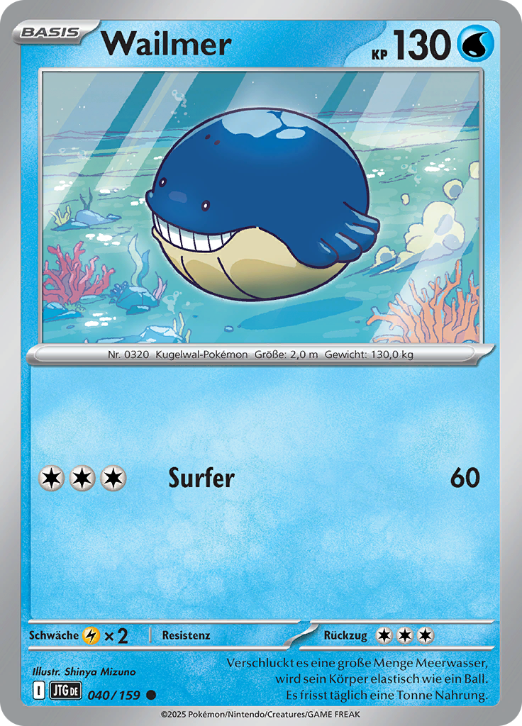 Wailmer (Reverse Holo)
