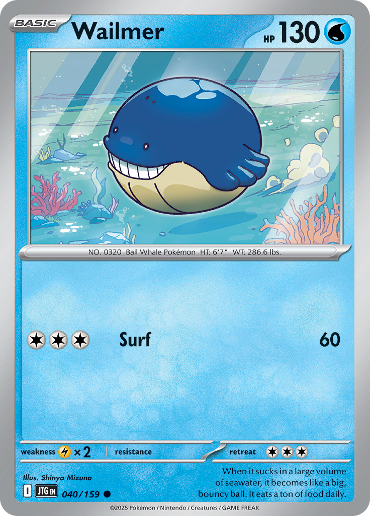 Wailmer (Reverse Holo)