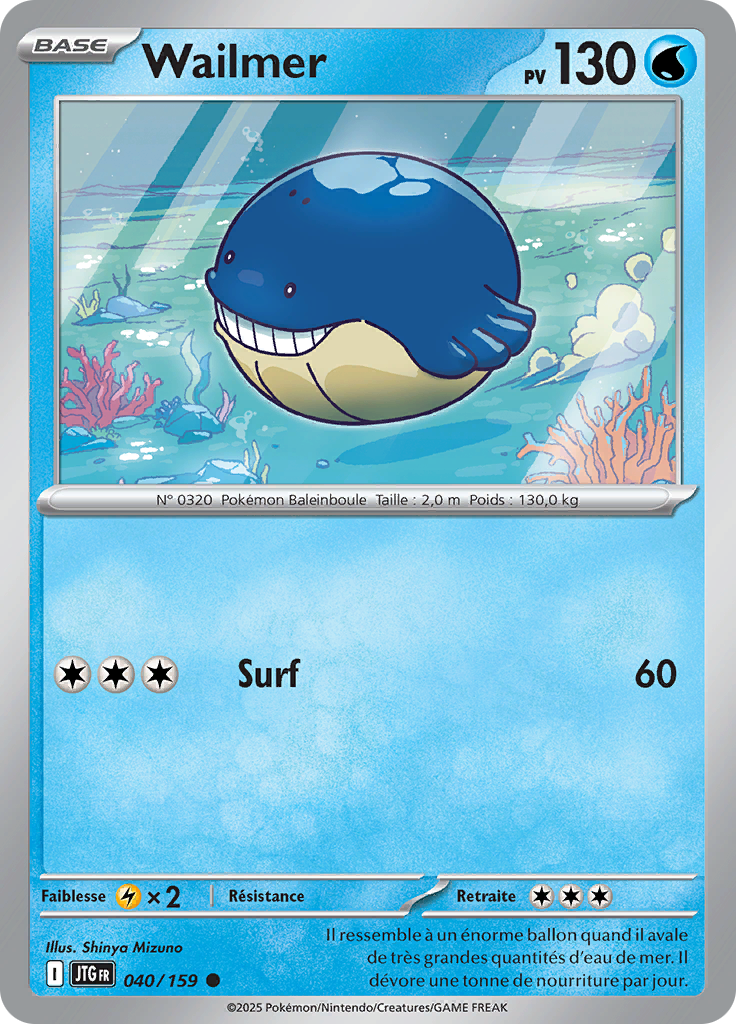 Wailmer (Reverse Holo)