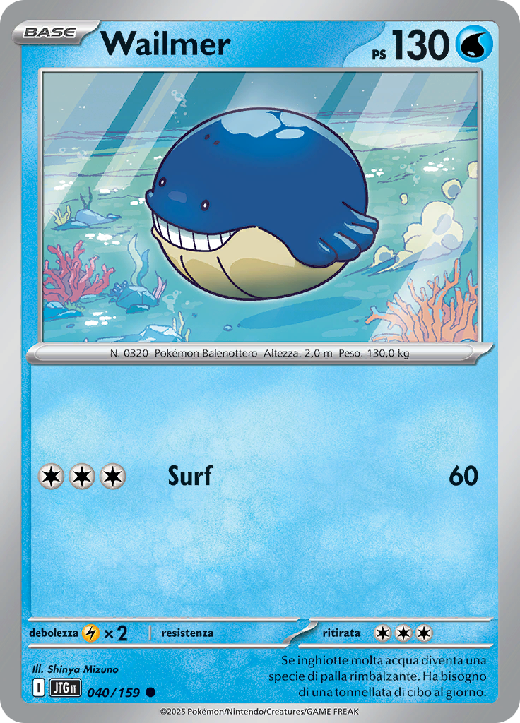 Wailmer (Reverse Holo)
