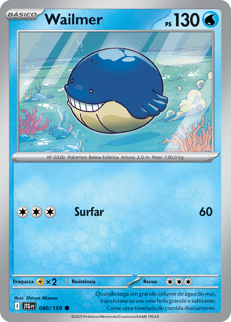 Wailmer (Reverse Holo)