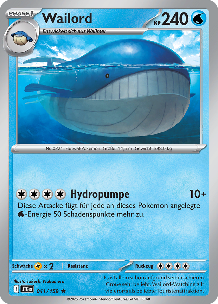 Wailord (Reverse Holo)