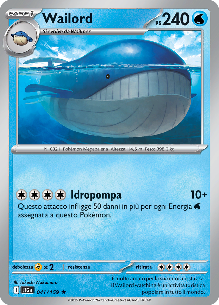 Wailord (Reverse Holo)