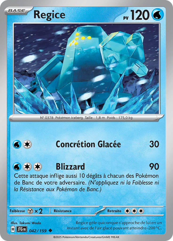 Regice (Reverse Holo)