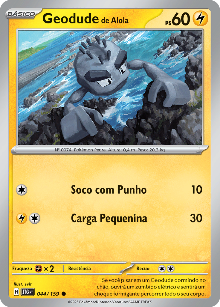 Geodude de Alola (Reverse Holo)
