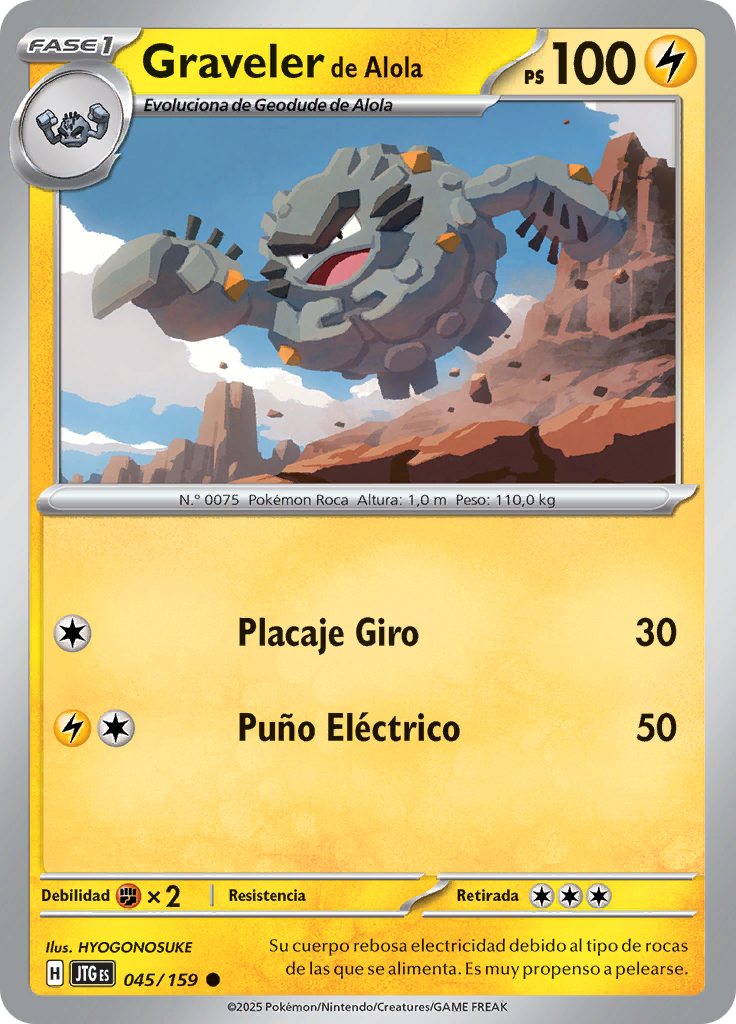 Graveler de Alola (Reverse Holo)