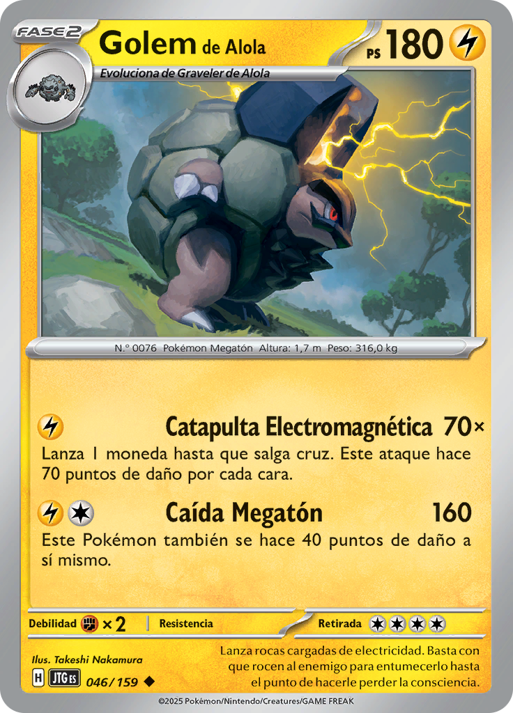 Golem de Alola (Reverse Holo)