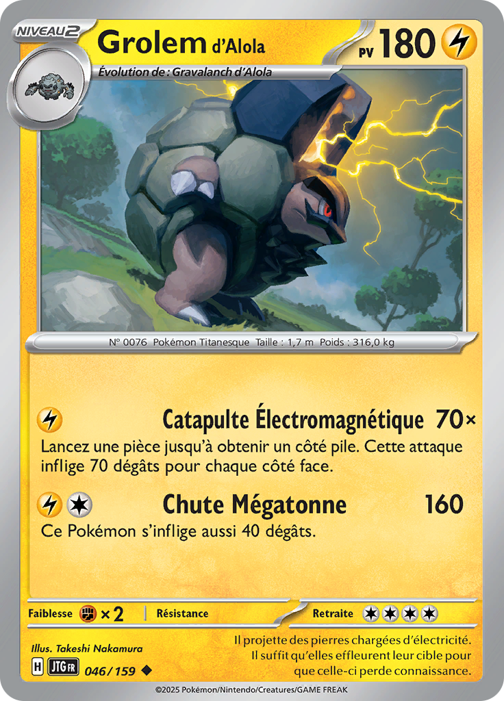 Grolem d'Alola (Reverse Holo)