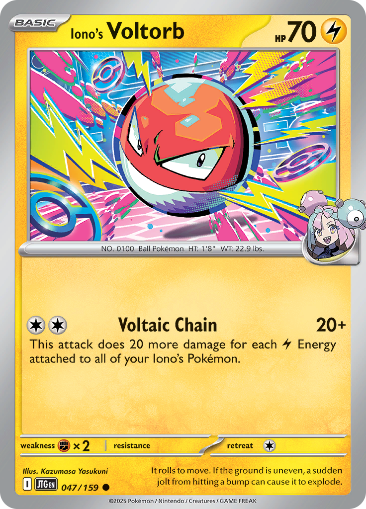 Iono's Voltorb (Reverse Holo)