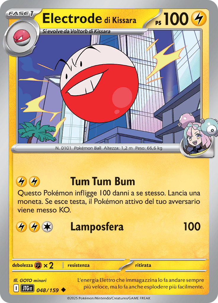Electrode di Kissara (Reverse Holo)