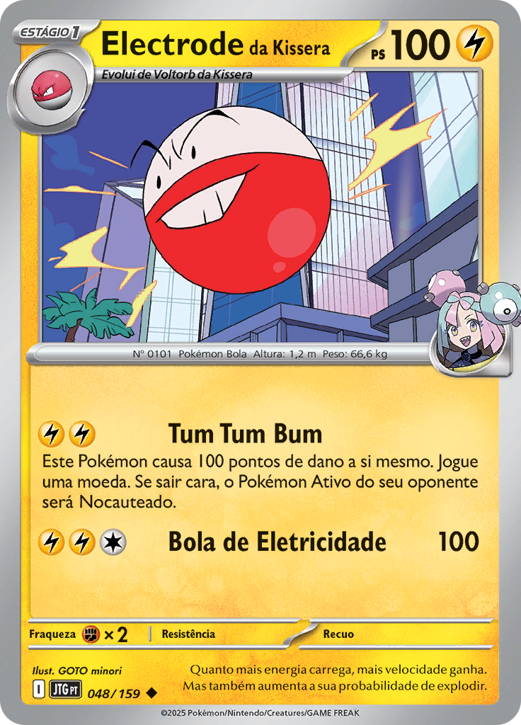 Electrode da Kissera (Reverse Holo)