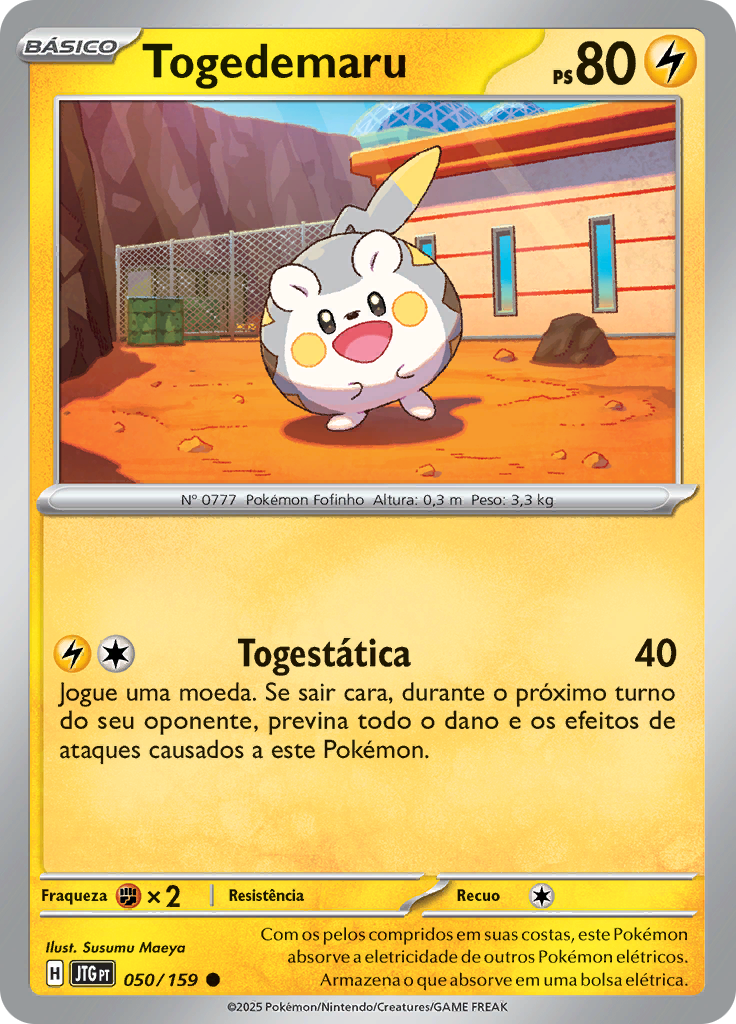 Togedemaru (Reverse Holo)