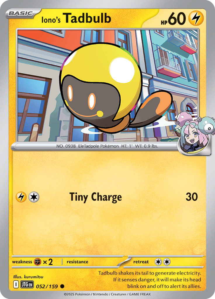 Iono's Tadbulb (Reverse Holo)