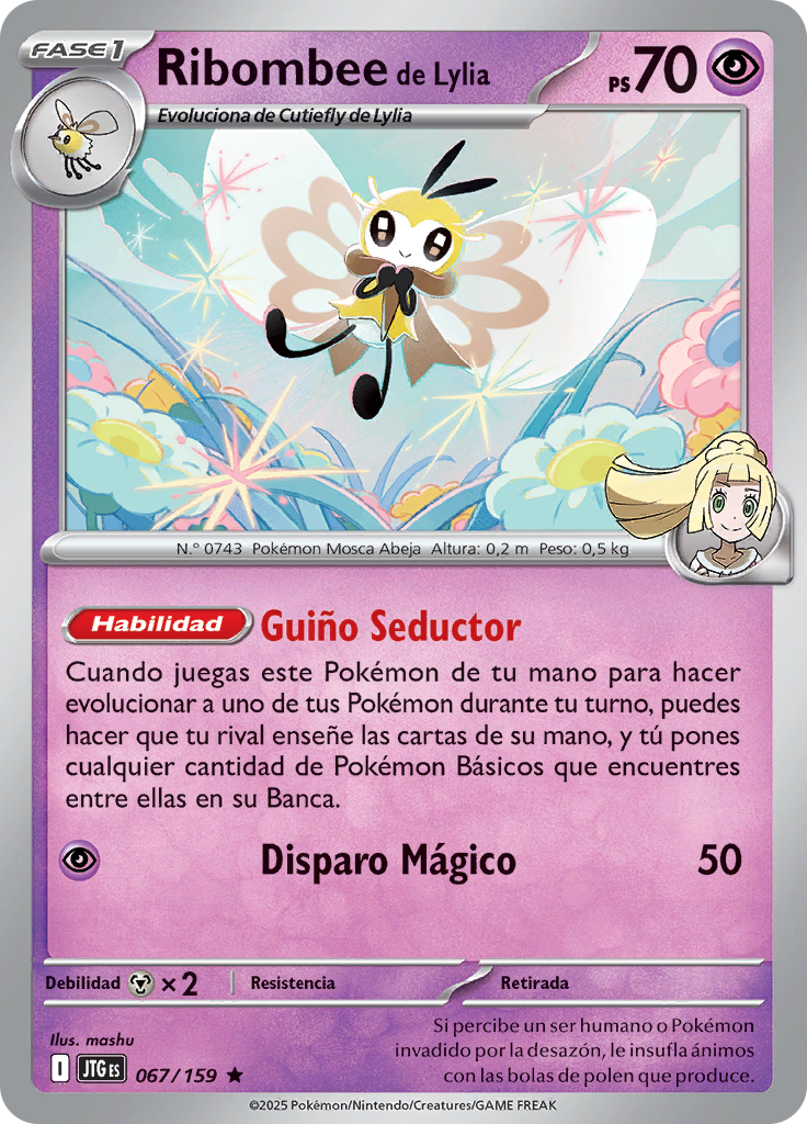 Ribombee de Lylia (Reverse Holo)