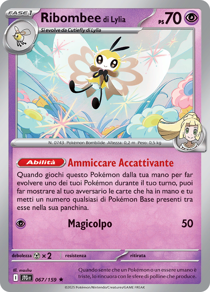 Ribombee di Lylia (Reverse Holo)