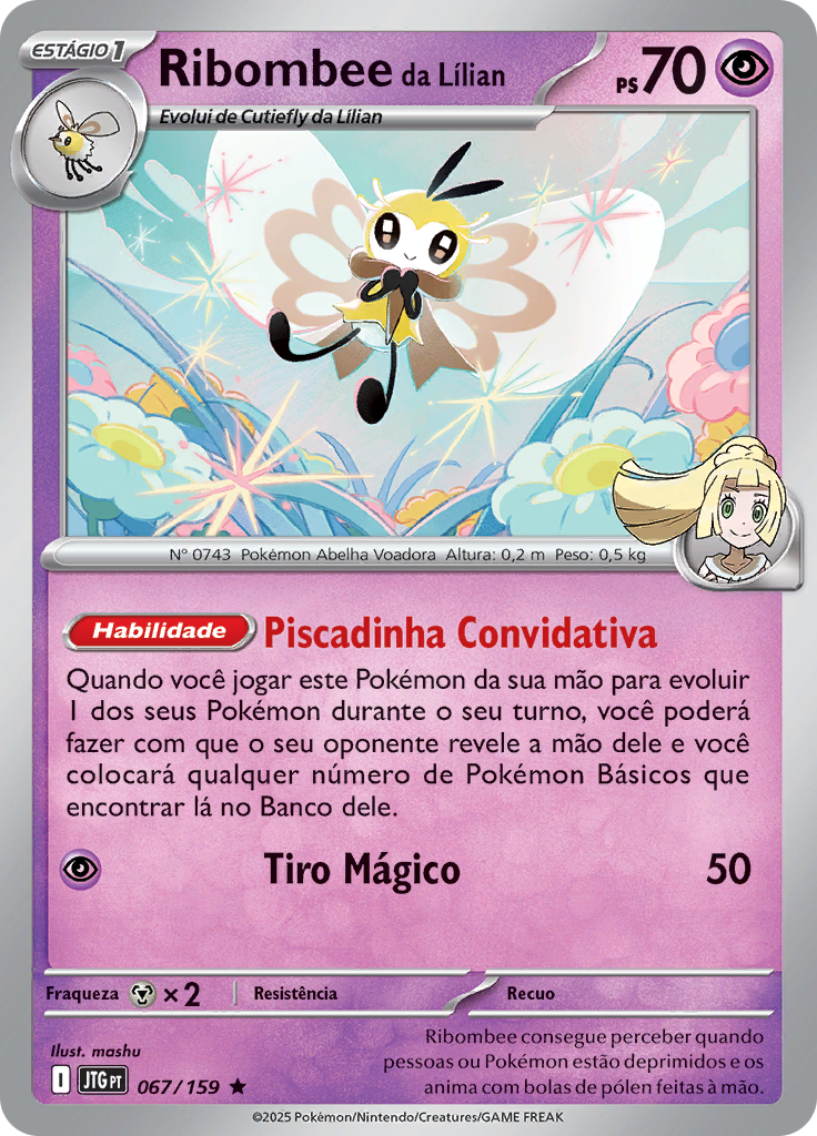 Ribombee da Lílian (Reverse Holo)