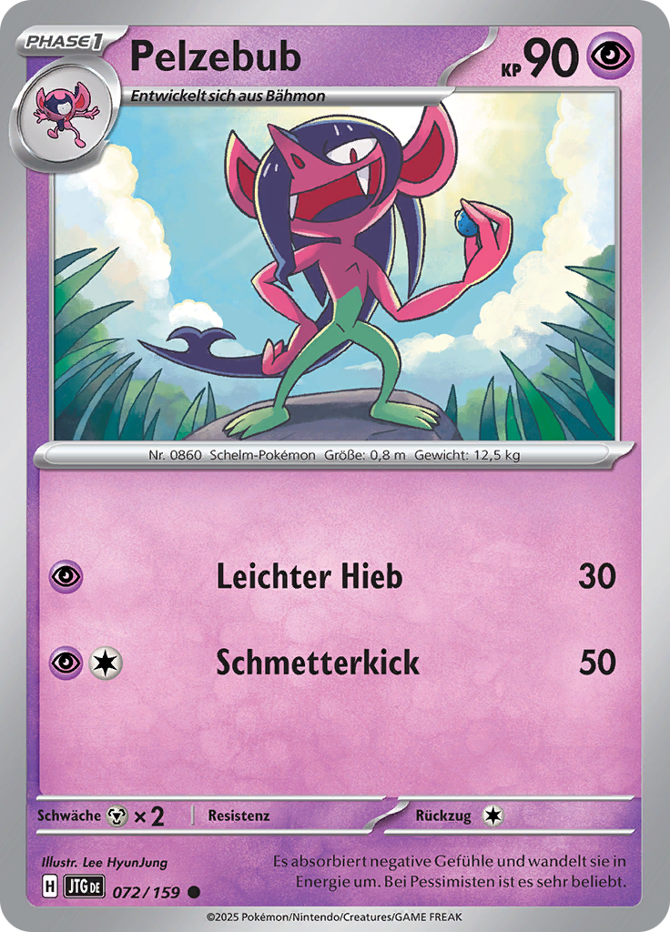 Pelzebub (Reverse Holo)