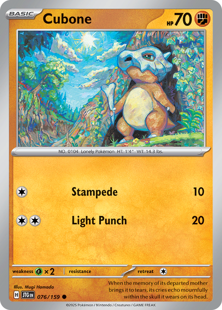 Cubone (Reverse Holo)