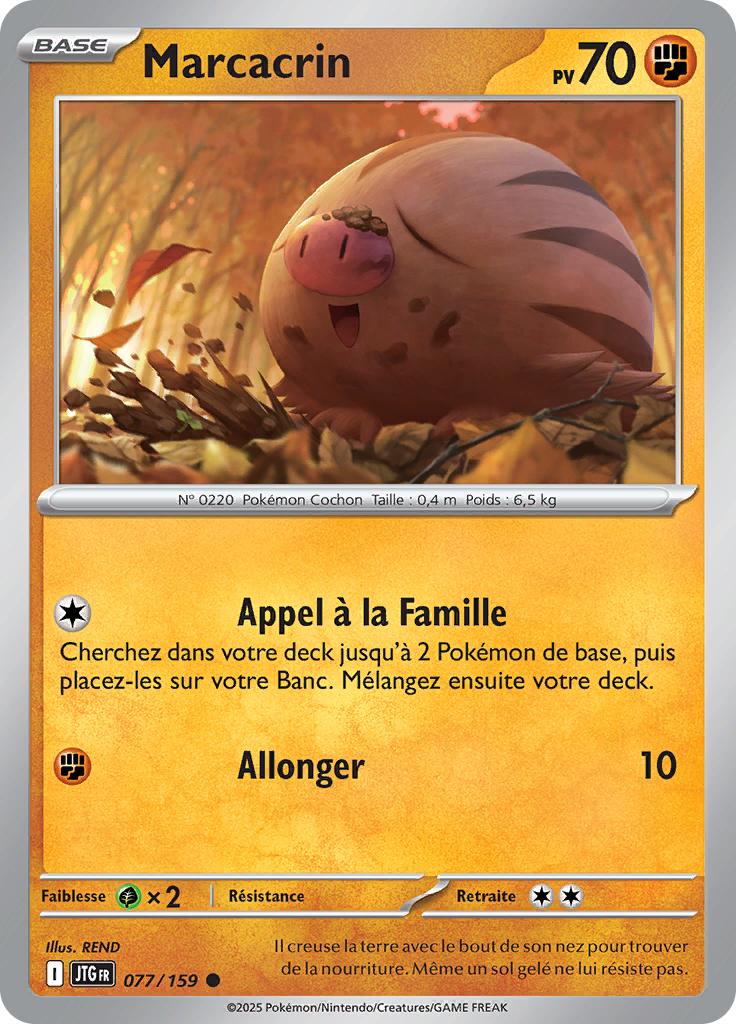 Marcacrin (Reverse Holo)