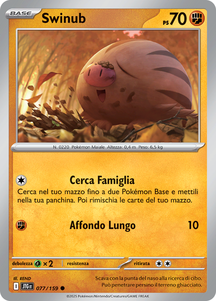 Swinub (Reverse Holo)