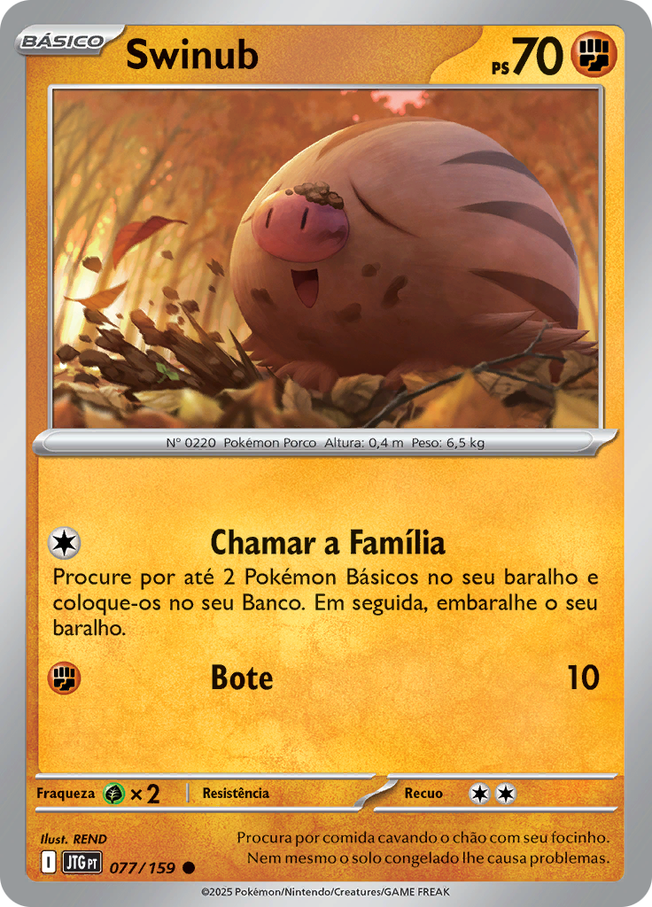 Swinub (Reverse Holo)