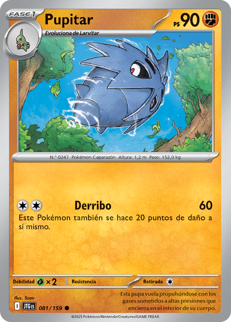 Pupitar (Reverse Holo)