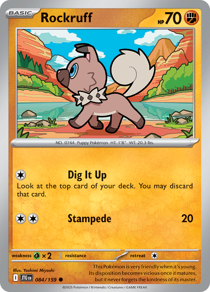 Rockruff (Reverse Holo)