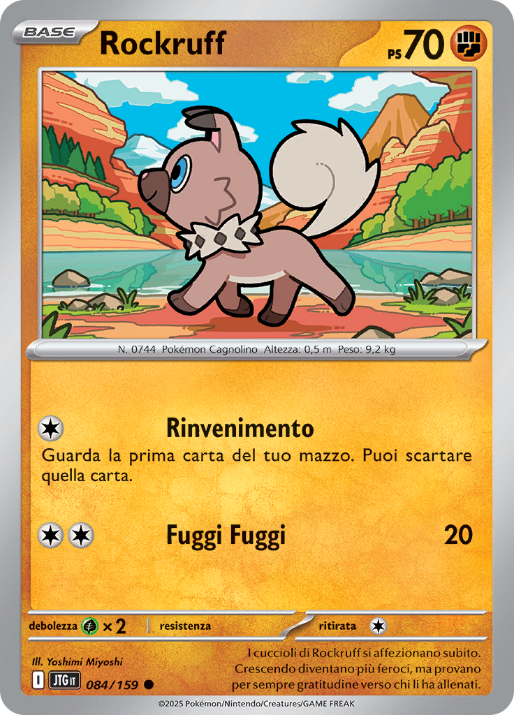 Rockruff (Reverse Holo)
