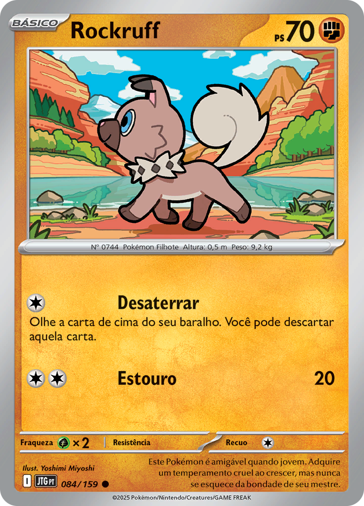 Rockruff (Reverse Holo)