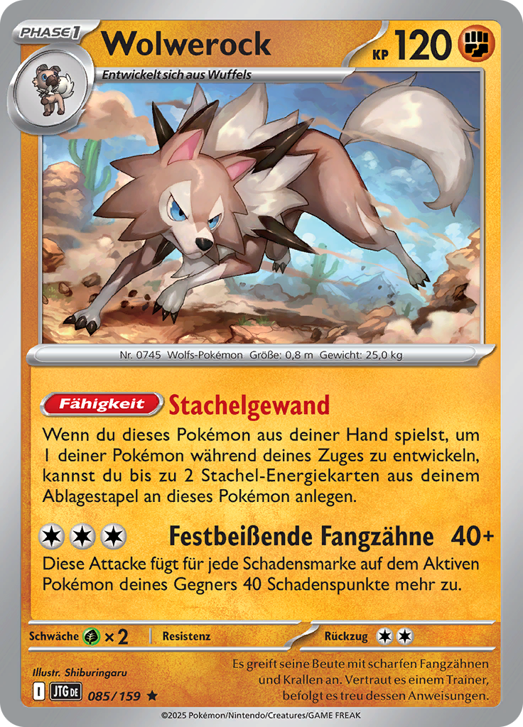Wolwerock (Reverse Holo)