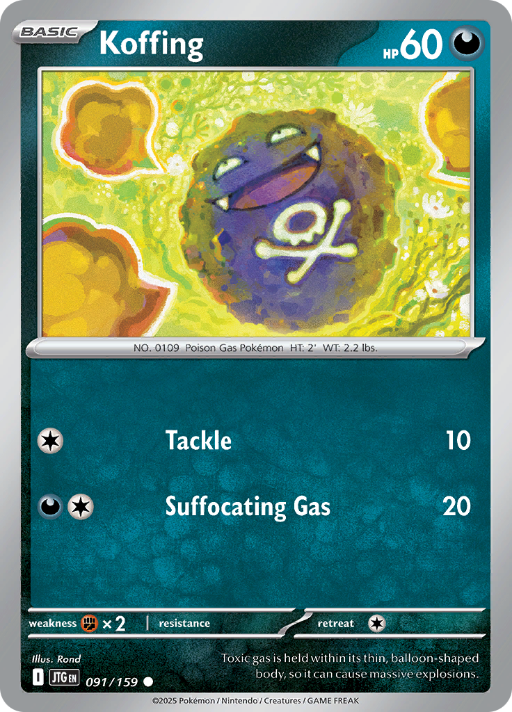 Koffing (Reverse Holo)