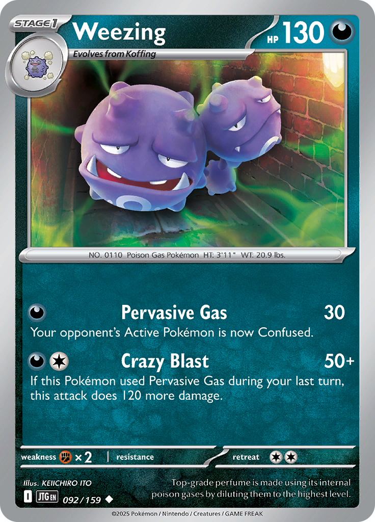 Weezing (Reverse Holo)