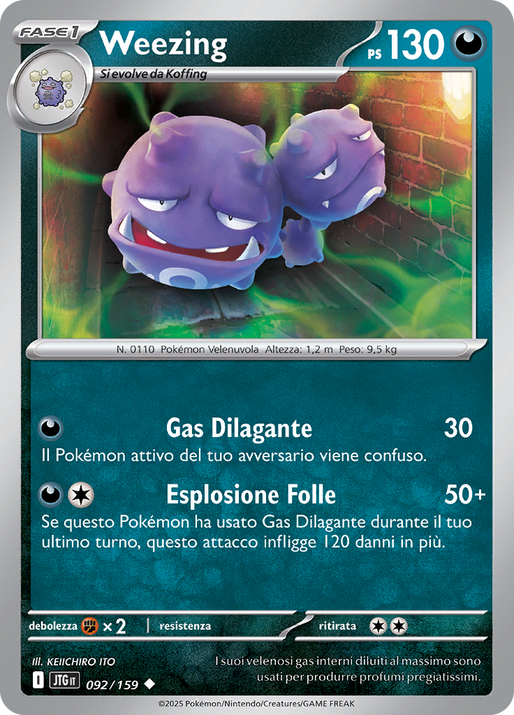 Weezing (Reverse Holo)