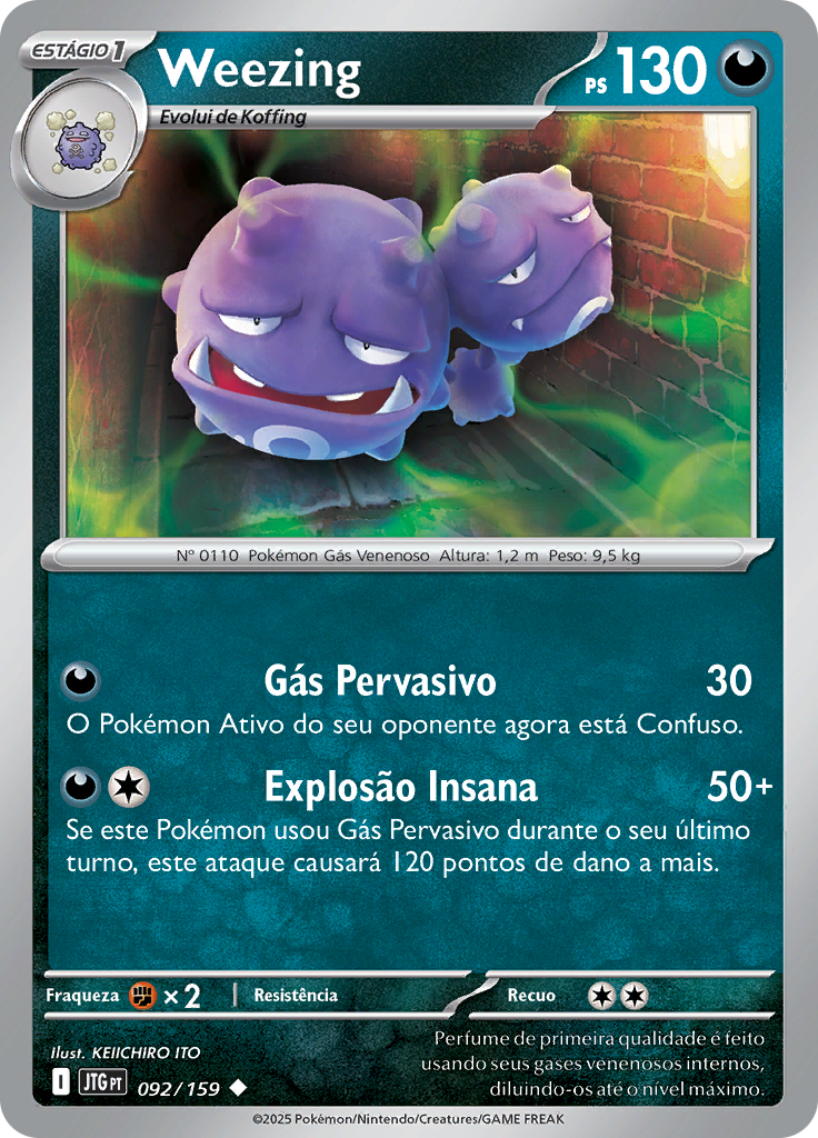 Weezing (Reverse Holo)