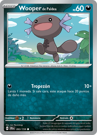 Wooper de Paldea