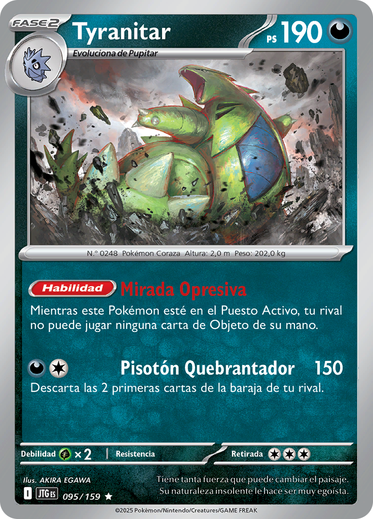 Tyranitar (Reverse Holo)