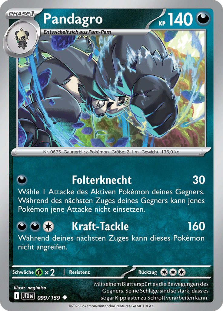 Pandagro (Reverse Holo)