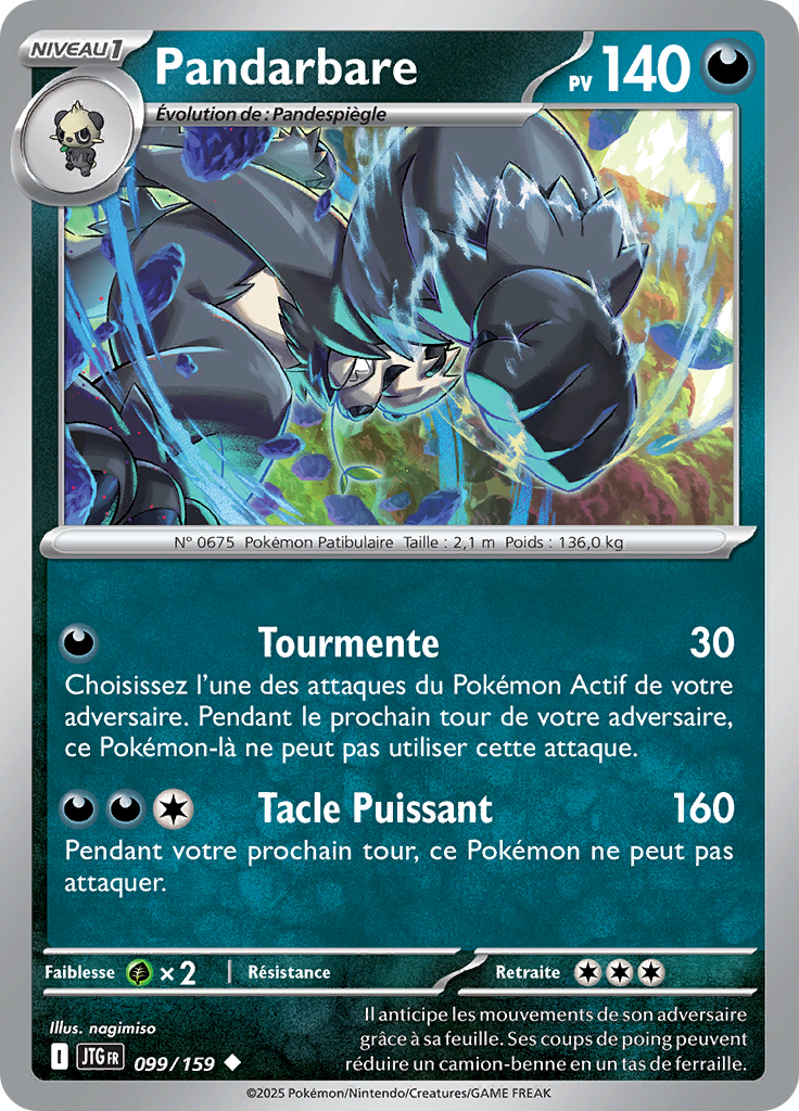 Pandarbare (Reverse Holo)