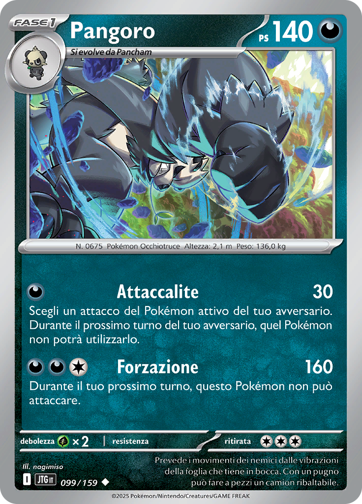 Pangoro (Reverse Holo)