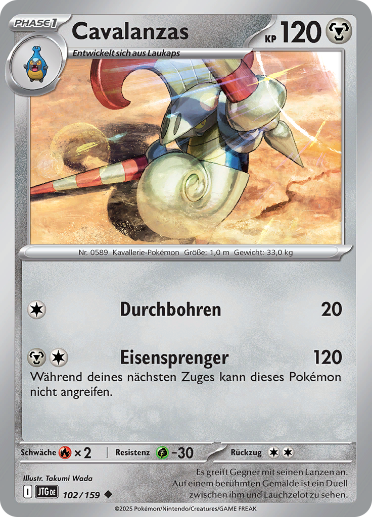 Cavalanzas (Reverse Holo)
