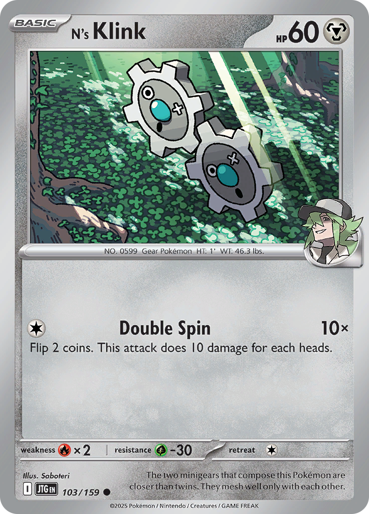 N's Klink (Reverse Holo)