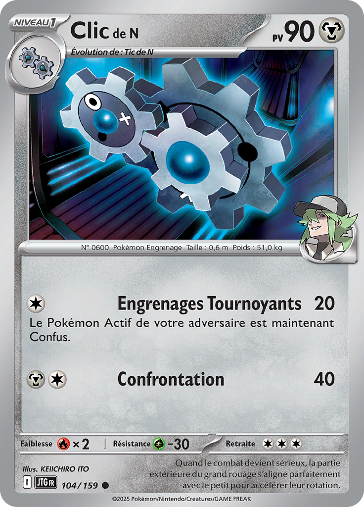 Clic de N (Reverse Holo)
