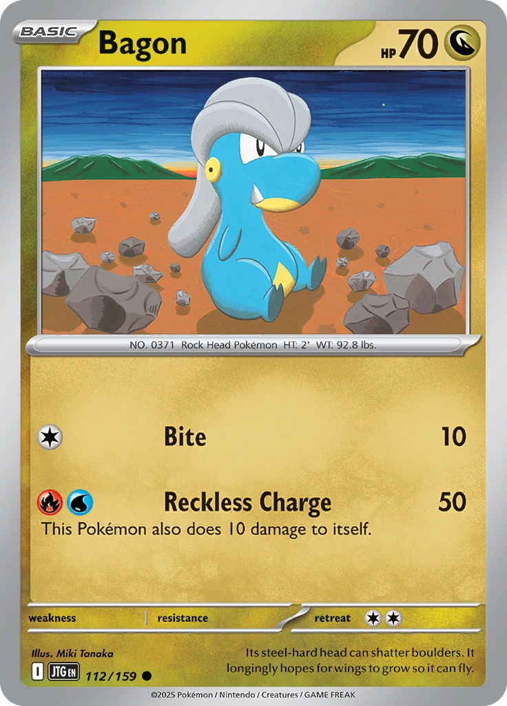 Bagon (Reverse Holo)