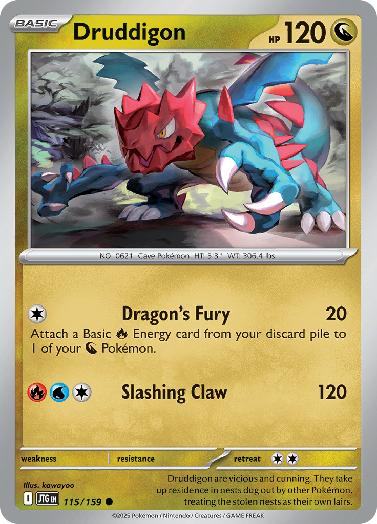 Druddigon (Reverse Holo)
