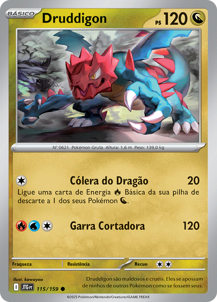 Druddigon (Reverse Holo)