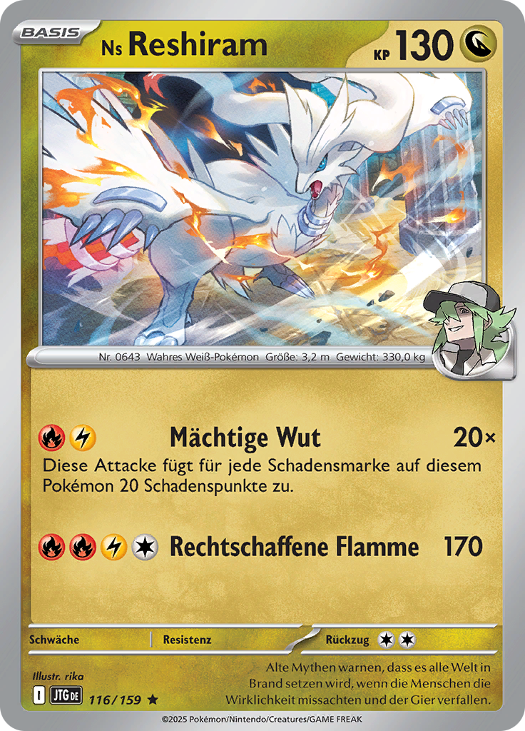 Ns Reshiram (Reverse Holo)