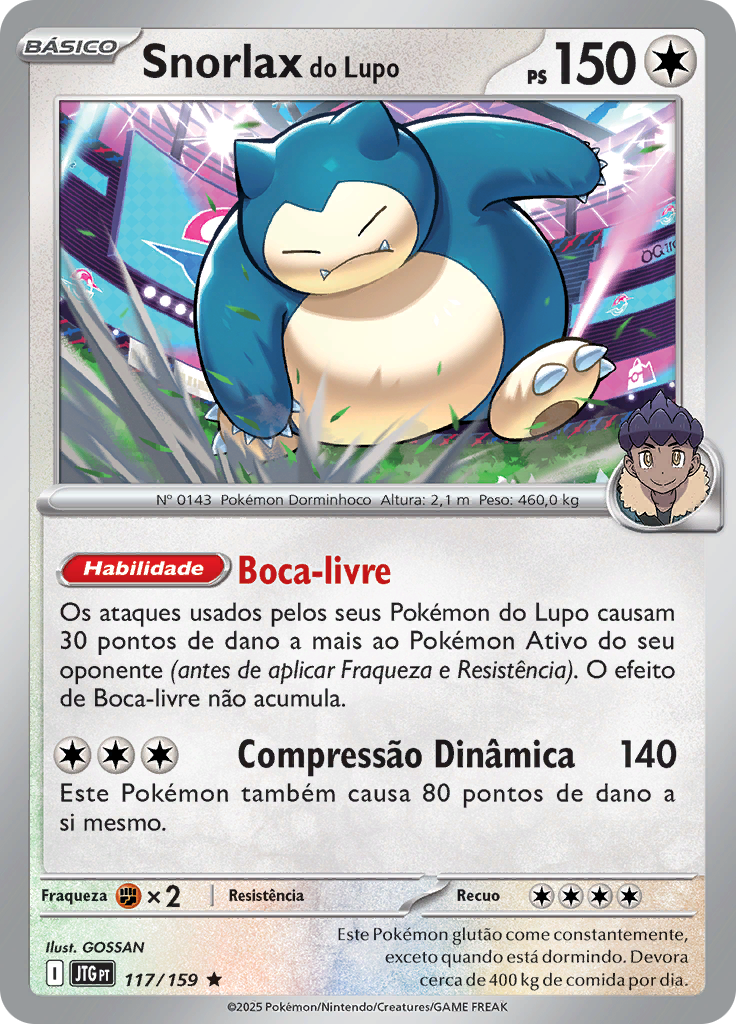 Snorlax do Lupo