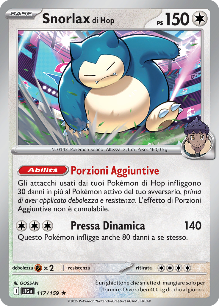 Snorlax di Hop (Reverse Holo)
